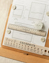 ruler & gauge set