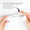 sock sizing & bracelet ruler