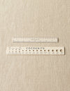 ruler & gauge set