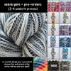 zebra sock yarn - PRE ORDER! (2-3 weeks)